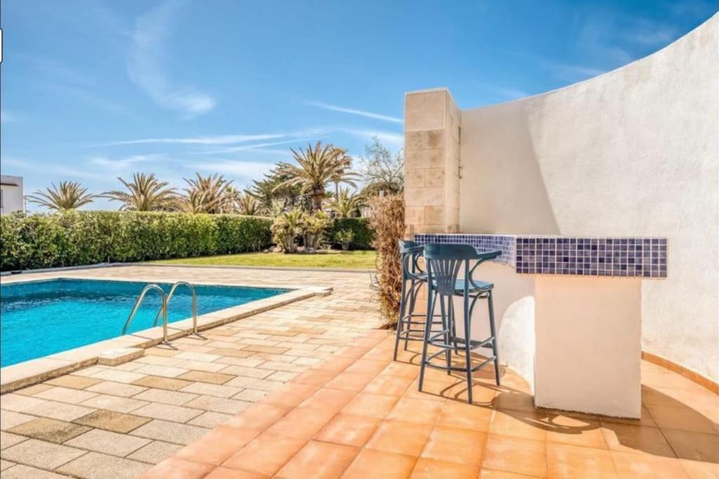 La Calma Espectacular Villa Con Jardin Y Piscina En Menorca Салгар Екстер'єр фото