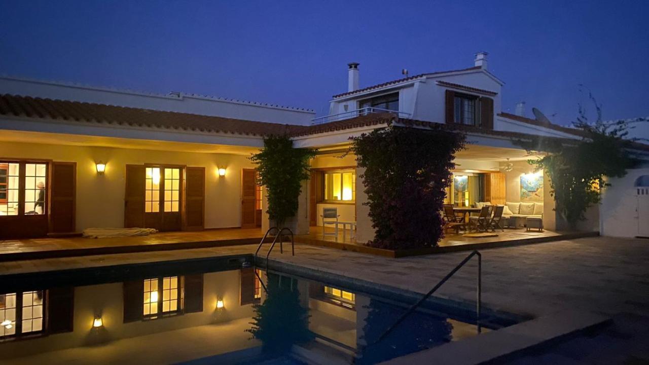La Calma Espectacular Villa Con Jardin Y Piscina En Menorca Салгар Екстер'єр фото