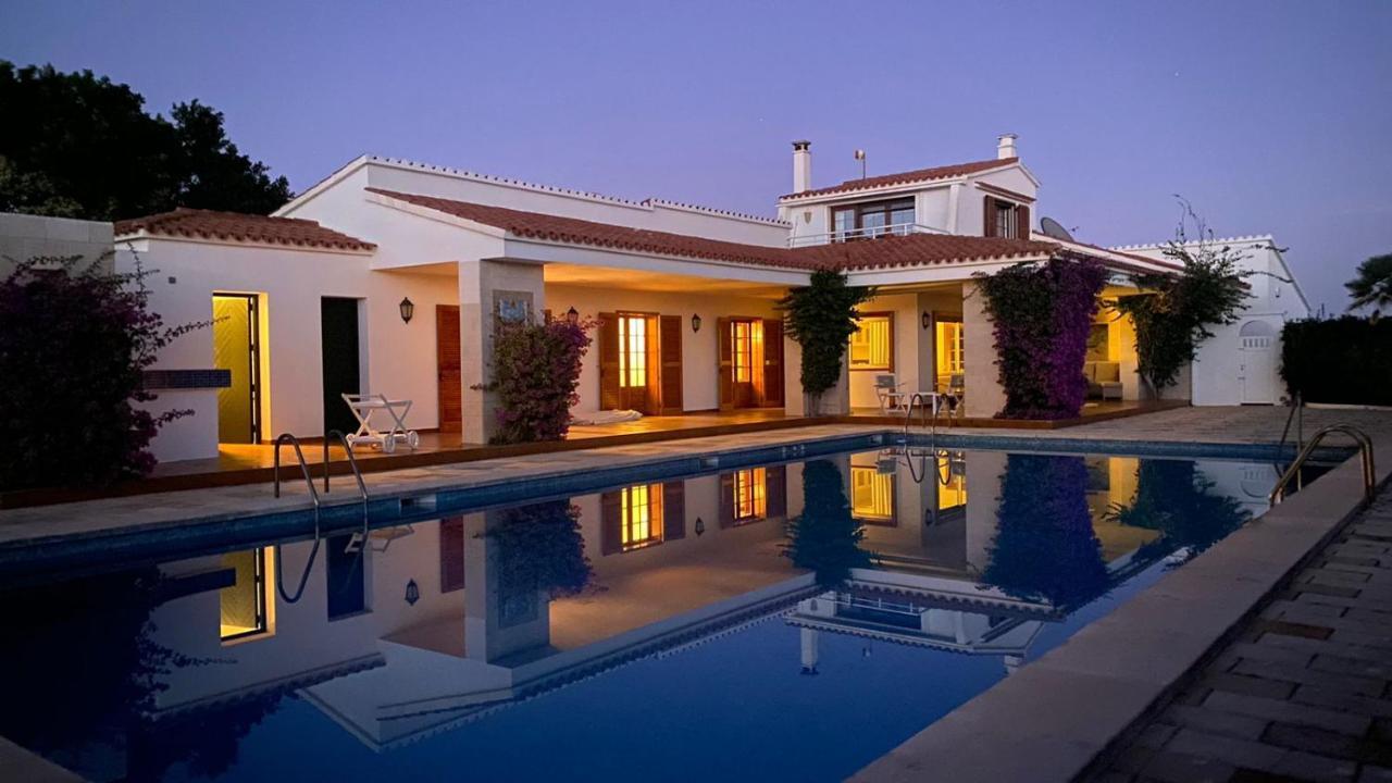 La Calma Espectacular Villa Con Jardin Y Piscina En Menorca Салгар Екстер'єр фото