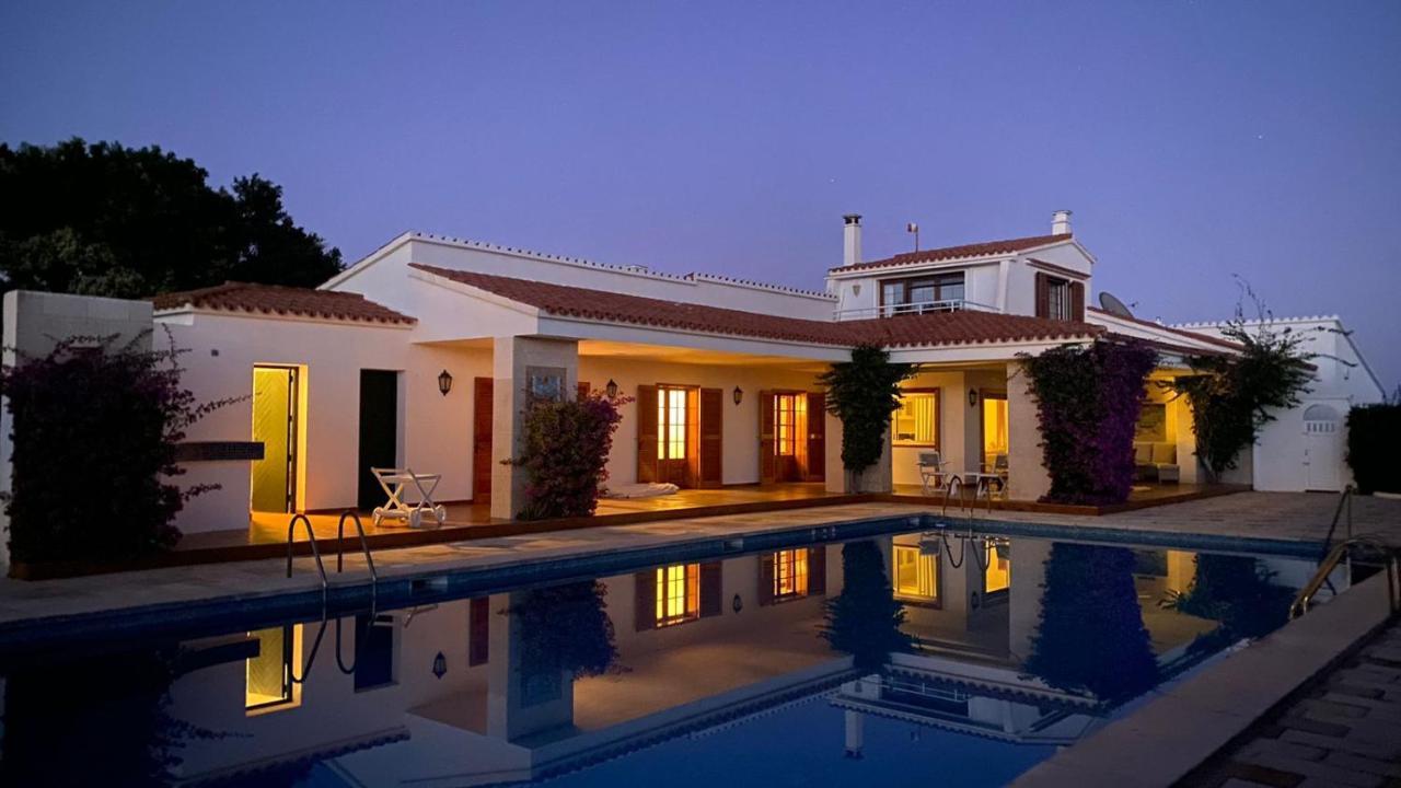 La Calma Espectacular Villa Con Jardin Y Piscina En Menorca Салгар Екстер'єр фото