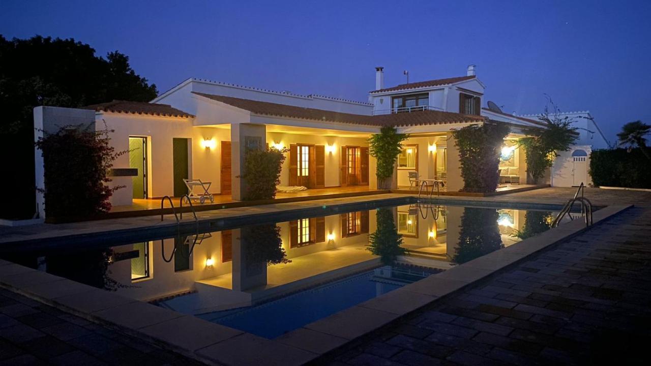 La Calma Espectacular Villa Con Jardin Y Piscina En Menorca Салгар Екстер'єр фото