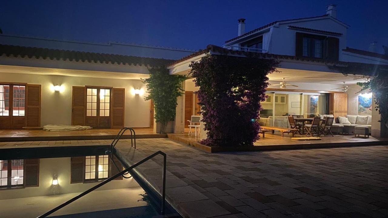 La Calma Espectacular Villa Con Jardin Y Piscina En Menorca Салгар Екстер'єр фото